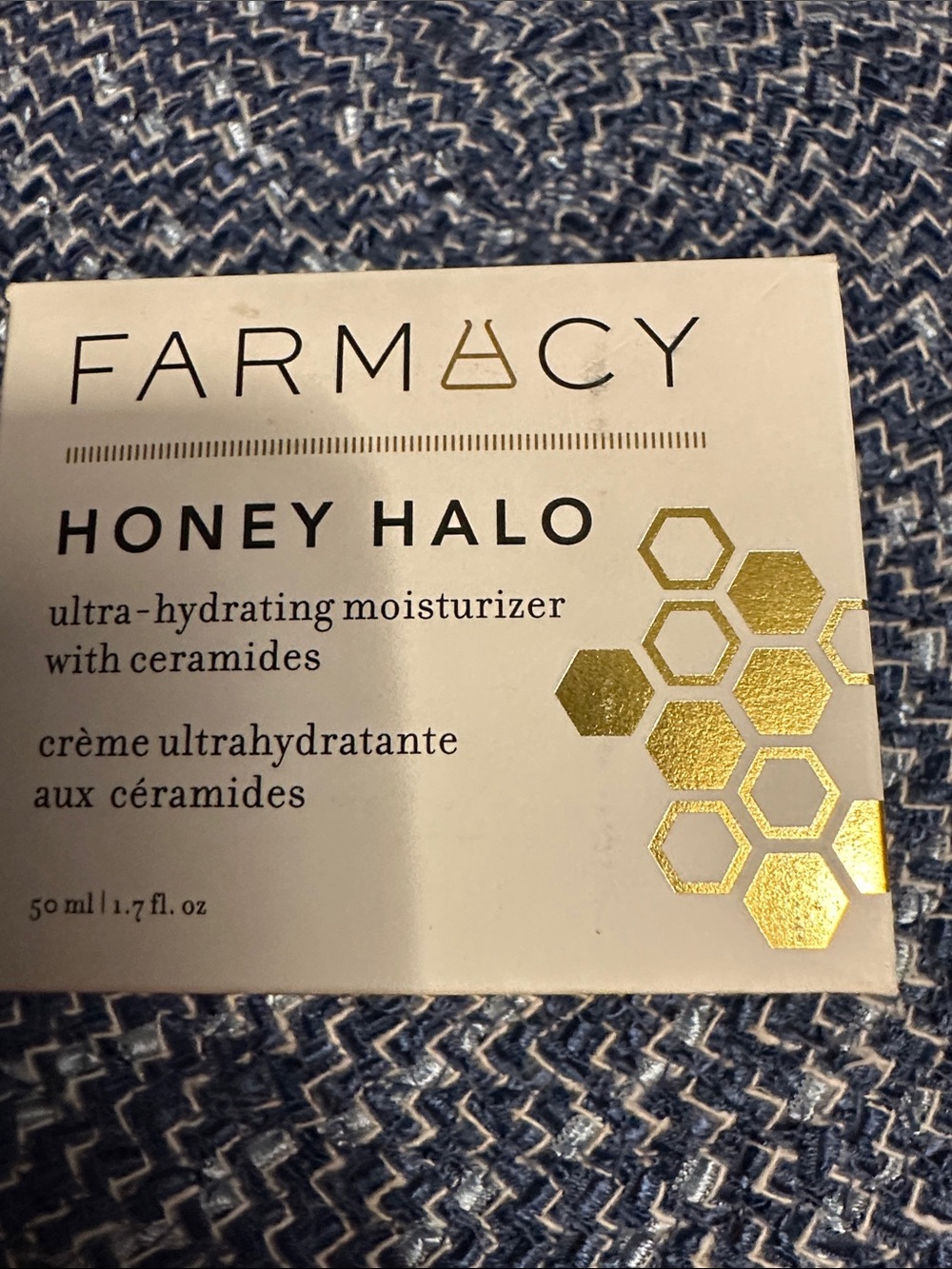 Farmacy Honey Halo Moisturizer — White & Gold Accents